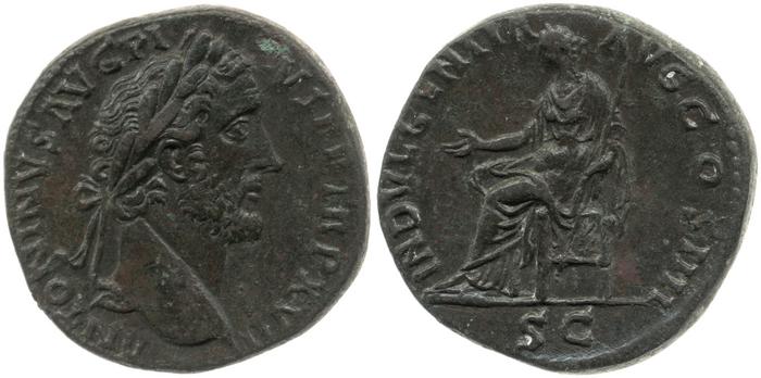 реверс RIC III Antoninus Pius 914