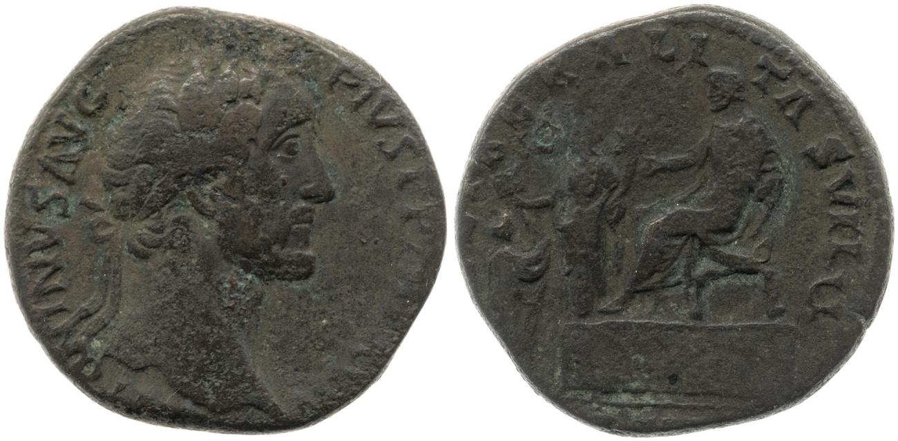 аверс RIC III Antoninus Pius 915