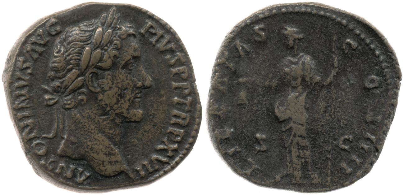 аверс RIC III Antoninus Pius 917