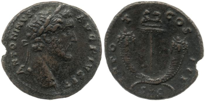 RIC III Antoninus Pius 705A, реверс, Британский музей