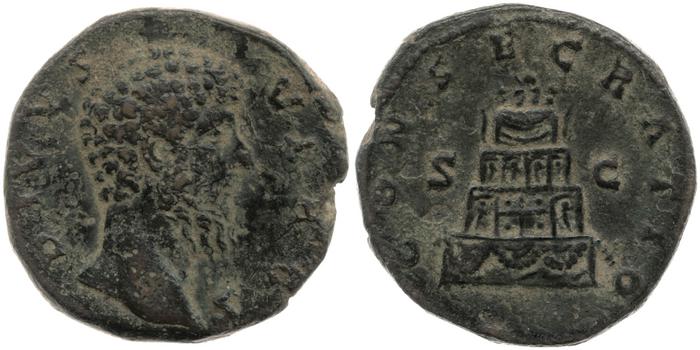 реверс RIC III Marcus Aurelius 1511