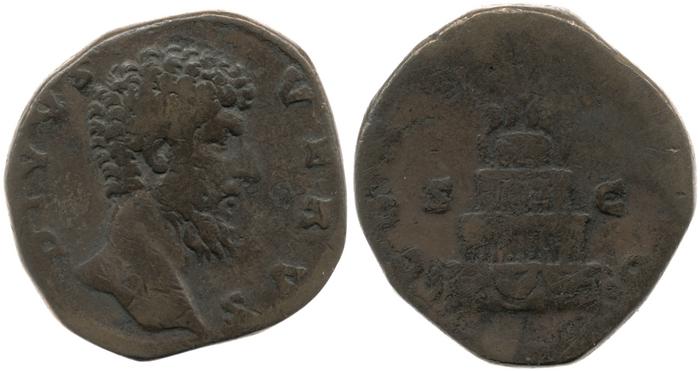 RIC III Marcus Aurelius 1511, реверс, bm