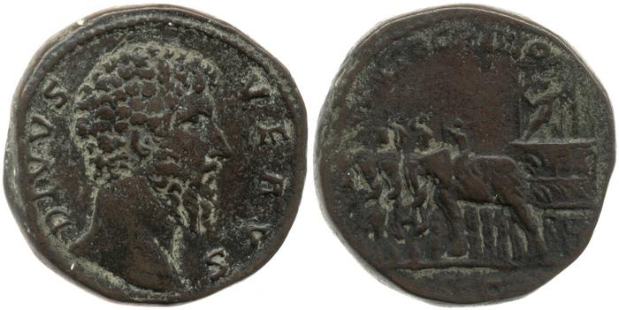 реверс RIC III Marcus Aurelius 1507
