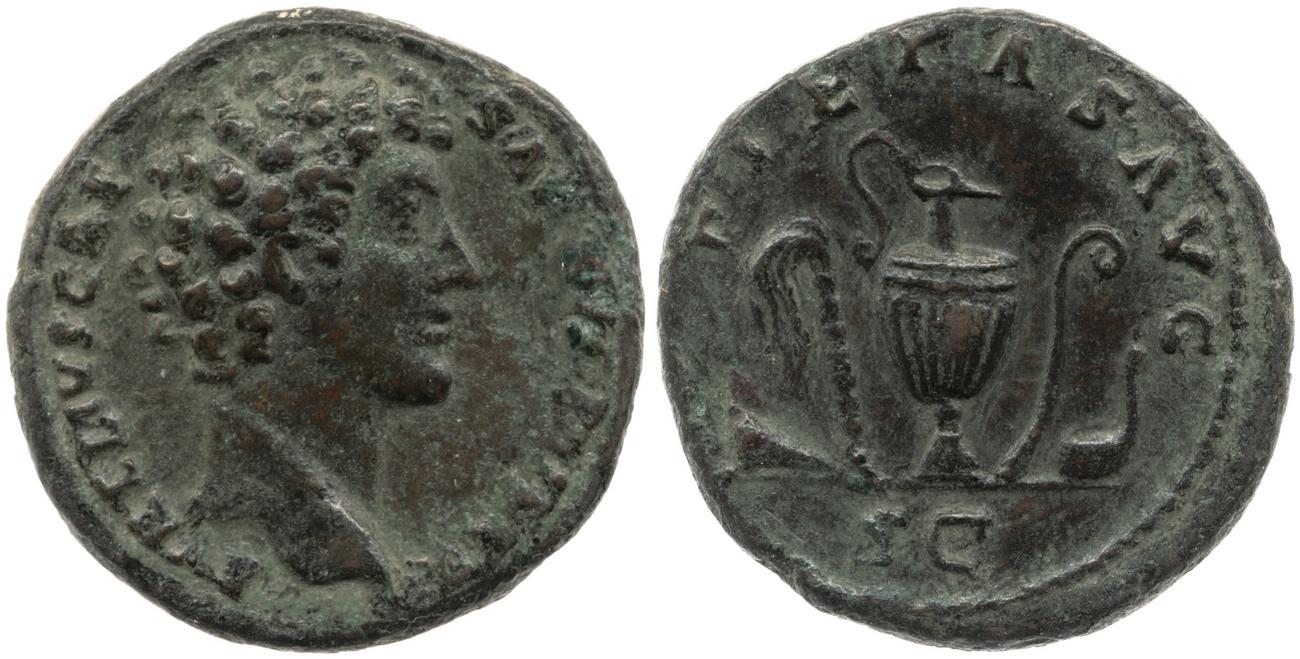 аверс RIC III Antoninus Pius 1240a
