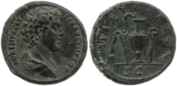 RIC III Antoninus Pius 1240b, реверс, Британский музей