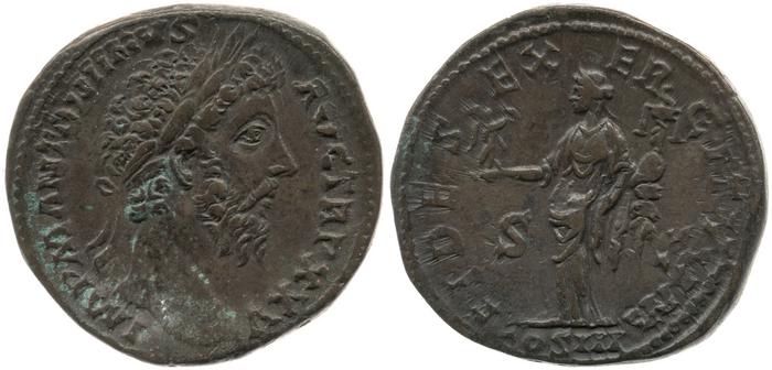 реверс RIC III Marcus Aurelius 998