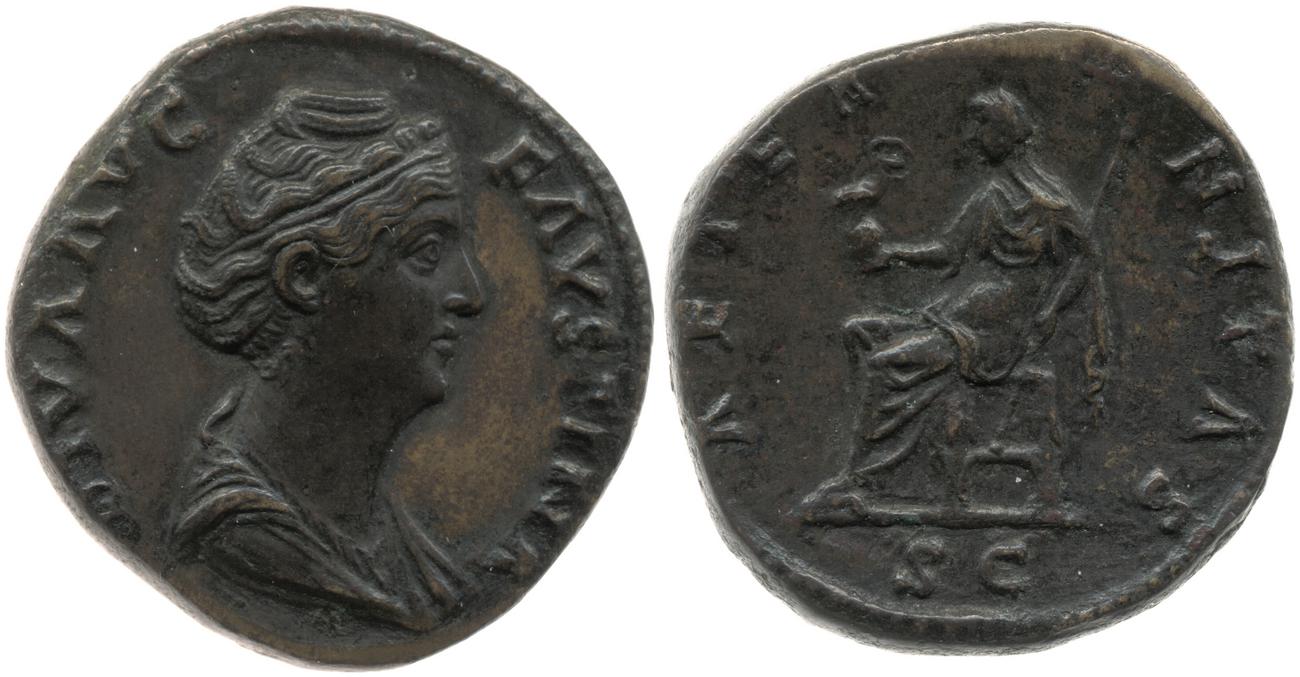 аверс RIC III Antoninus Pius 1103B