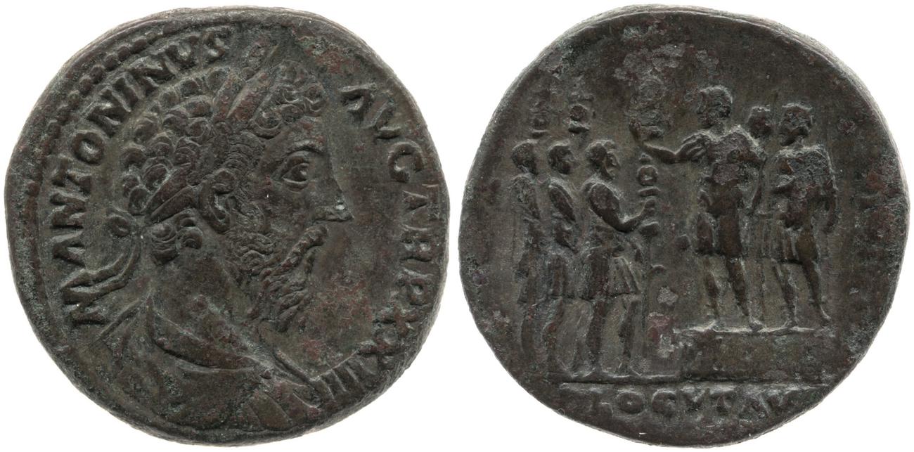 аверс RIC III Marcus Aurelius 973