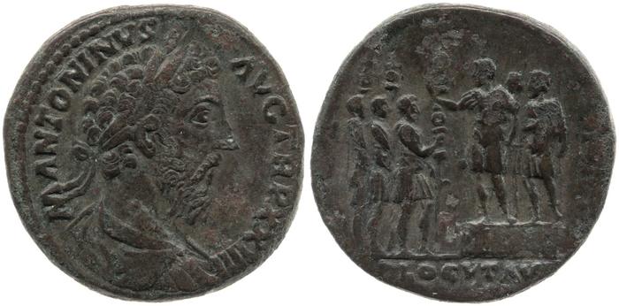 реверс RIC III Marcus Aurelius 973