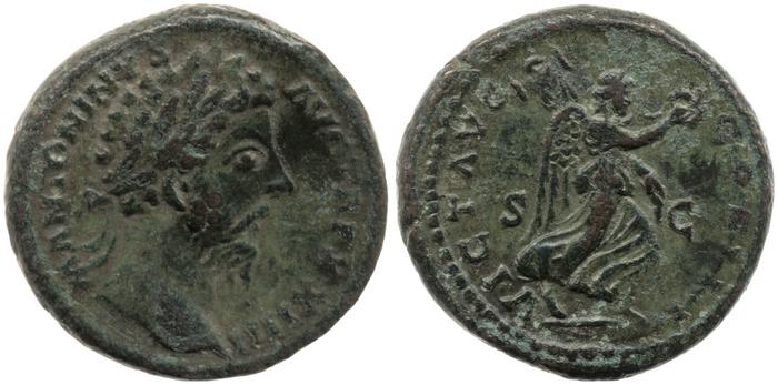 реверс RIC III Marcus Aurelius 984