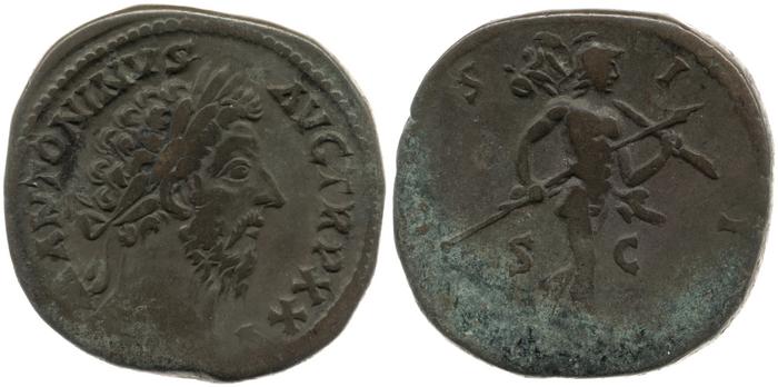 RIC III Marcus Aurelius 992, реверс, bm