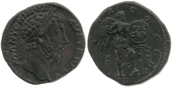 реверс RIC III Marcus Aurelius 1001