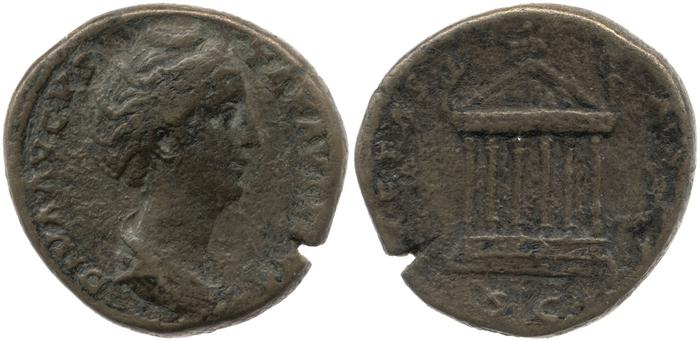 RIC III Antoninus Pius 1148, реверс, bm
