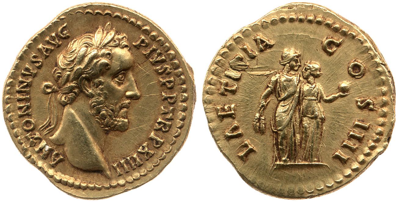 аверс RIC III Antoninus Pius 199C