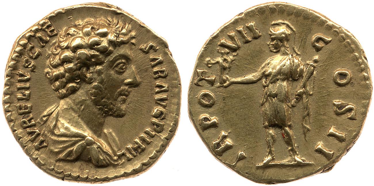 RIC III Antoninus Pius 457B, аверс, Британский музей