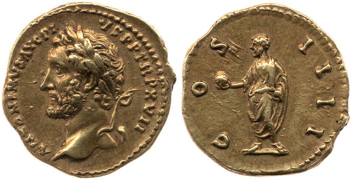 реверс RIC III Antoninus Pius 233E