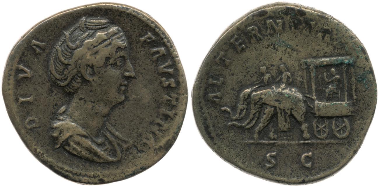 RIC III Antoninus Pius 1113, аверс, bm