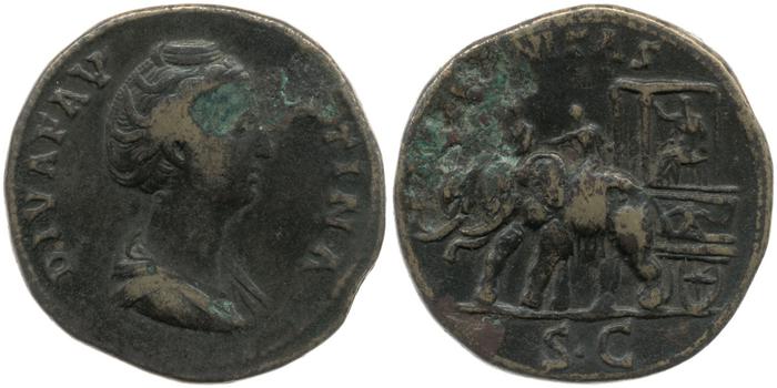 RIC III Antoninus Pius 1113, реверс, bm