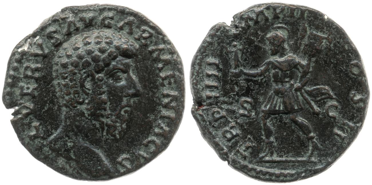 аверс RIC III Marcus Aurelius 1377