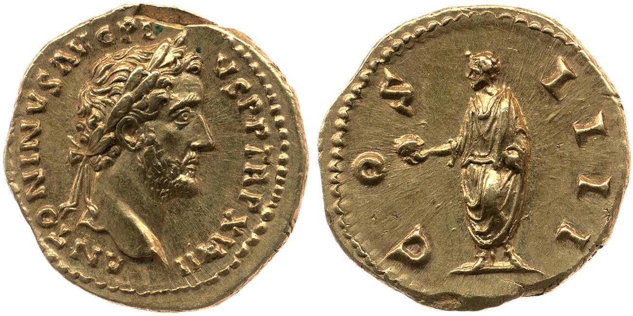 аверс RIC III Antoninus Pius 241