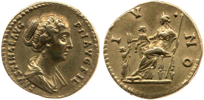 RIC III Antoninus Pius 504, реверс, Британский музей