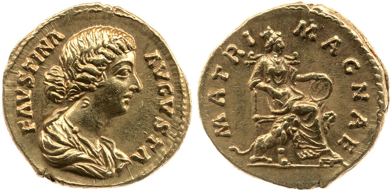 RIC III Marcus Aurelius 704, аверс, Британский музей