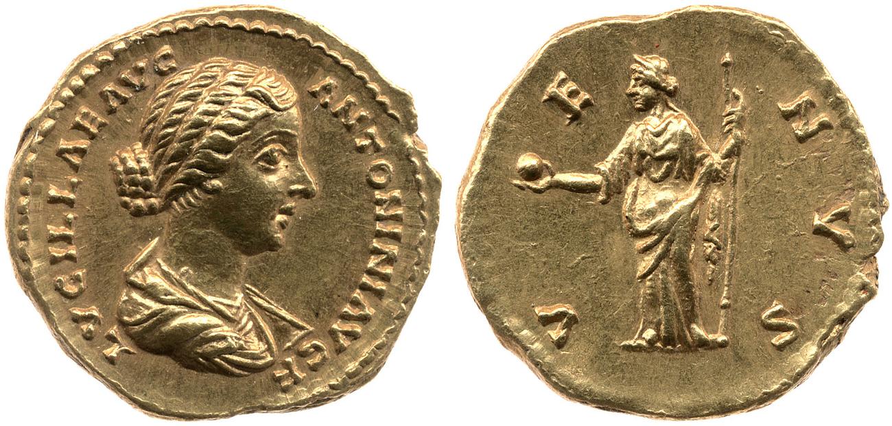 RIC III Marcus Aurelius 783, аверс, Британский музей