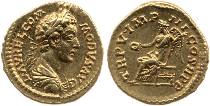 RIC III Marcus Aurelius 3, реверс, bm
