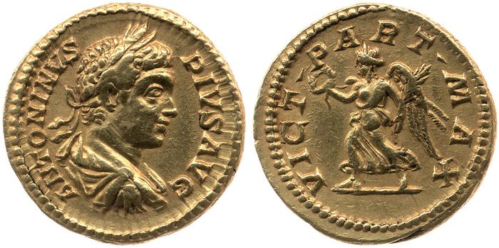 реверс RIC IV Caracalla 144A