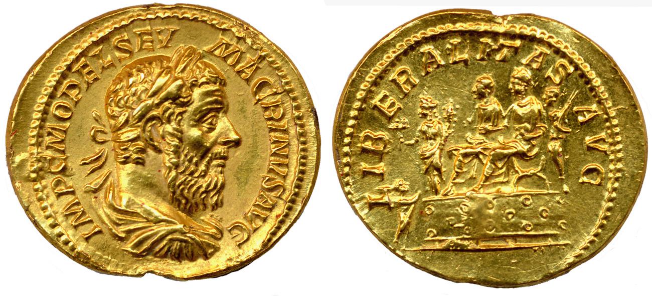 obverse RIC IV Macrinus 79