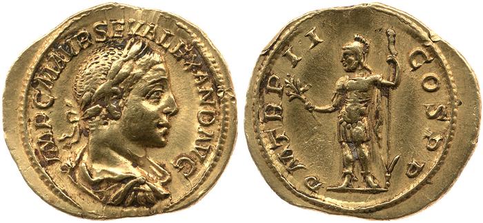 реверс RIC IV Severus Alexander 21