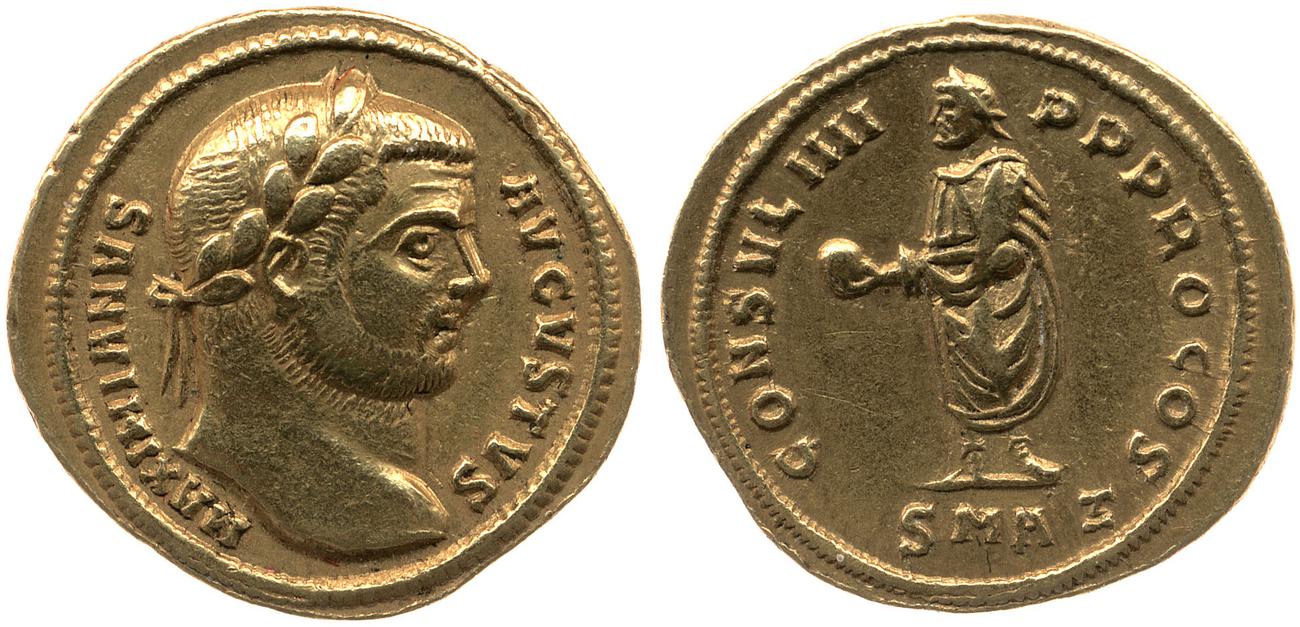 аверс RIC V Diocletian 611
