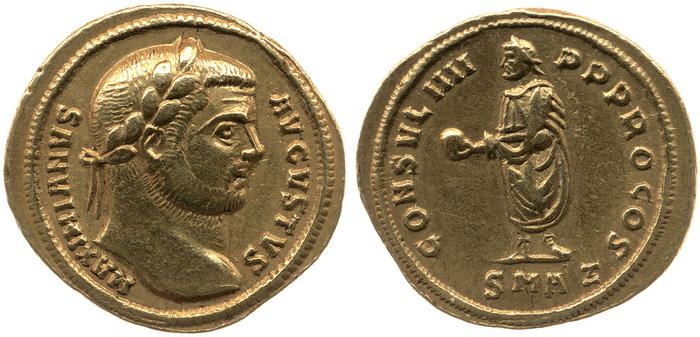 реверс RIC V Diocletian 611