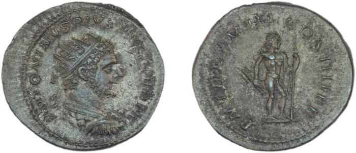 RIC IV Caracalla 258B, реверс, bm