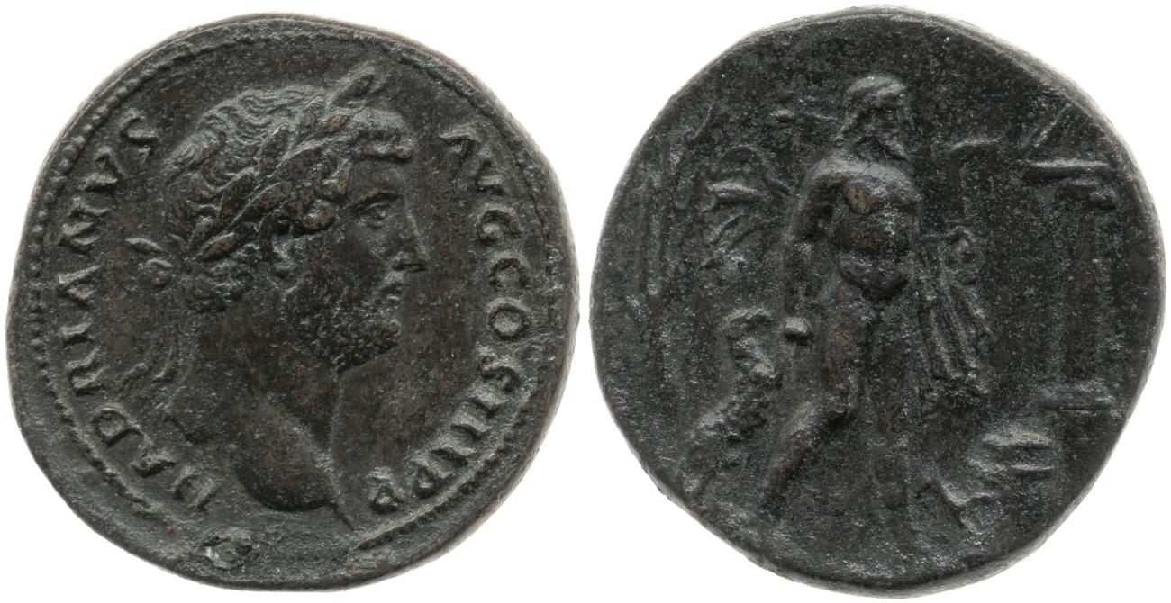 аверс RIC II, Part 3 (second edition) Hadrian 2881