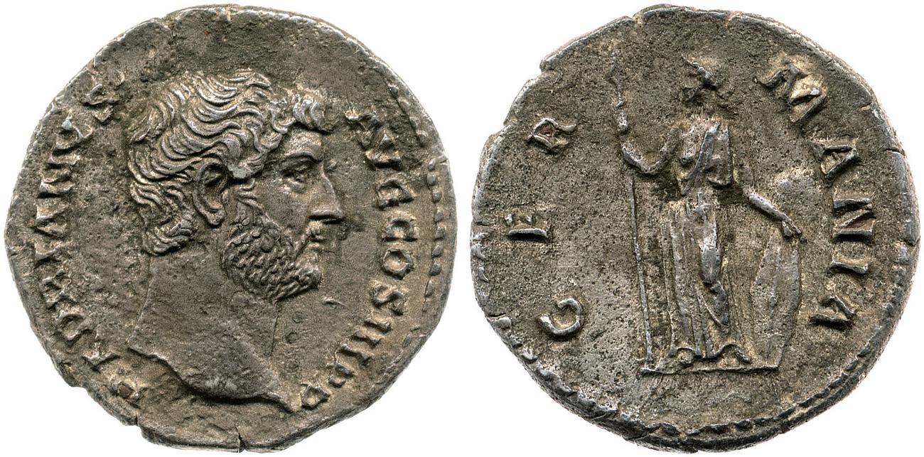аверс RIC II, Part 3 (second edition) Hadrian 1513