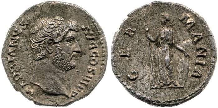 реверс RIC II, Part 3 (second edition) Hadrian 1513