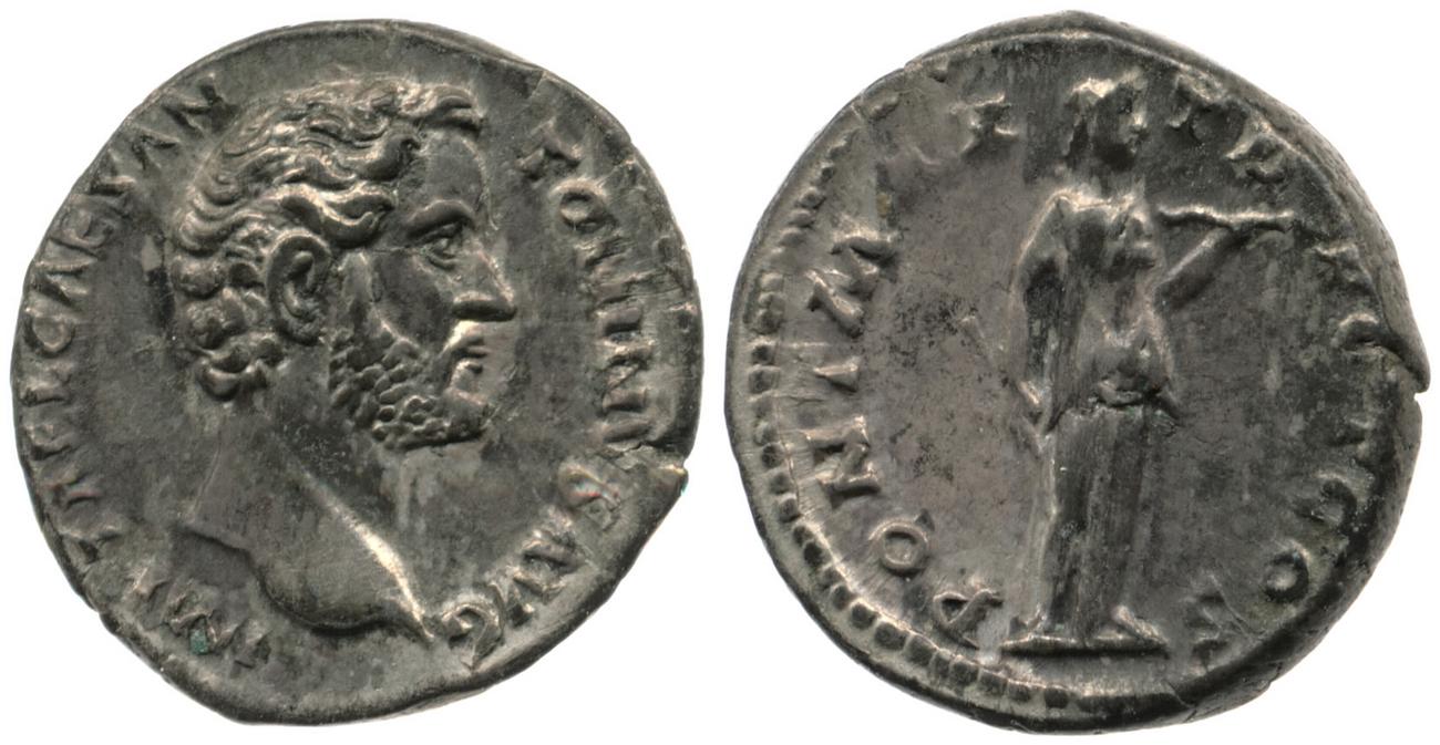 аверс RIC III Antoninus Pius 1A