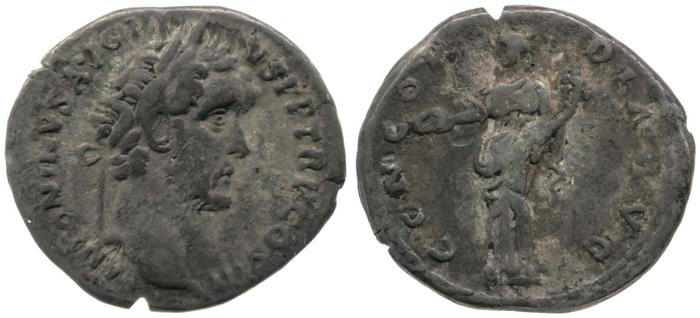 RIC III Antoninus Pius 66, реверс, Британский музей