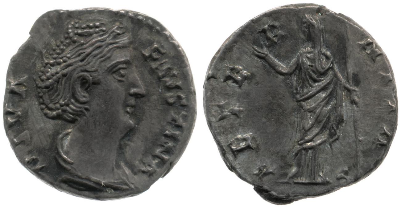 RIC III Antoninus Pius 344, аверс, Британский музей