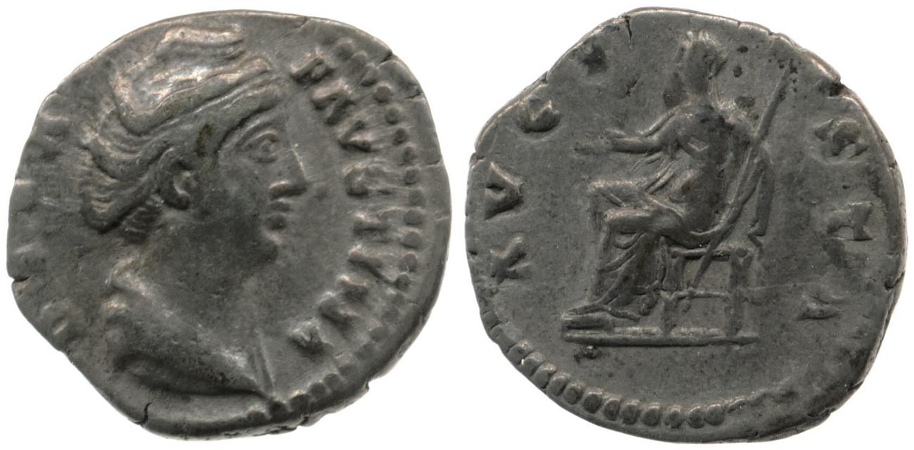 RIC III Antoninus Pius 371, аверс, bm