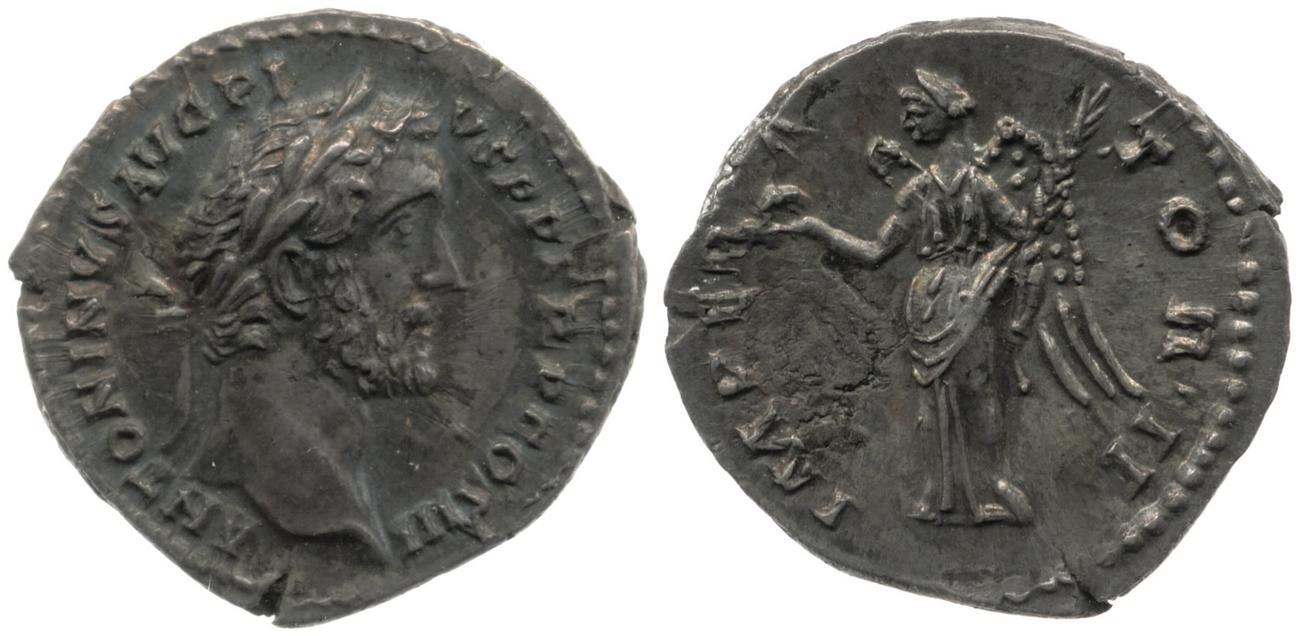 аверс RIC III Antoninus Pius 111B