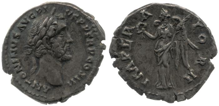 RIC III Antoninus Pius 111B, реверс, bm