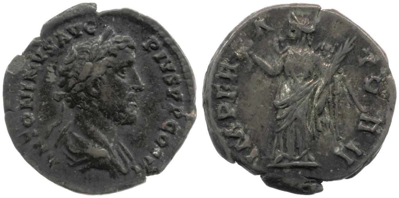 RIC III Antoninus Pius 111C, аверс, bm