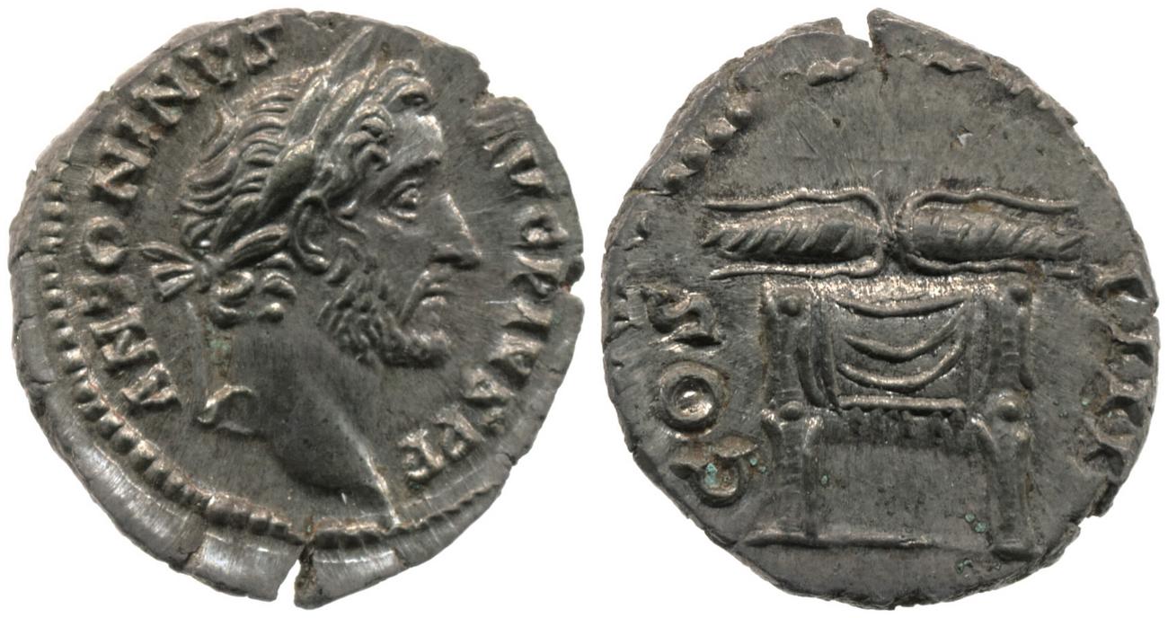 RIC III Antoninus Pius 137, аверс, bm