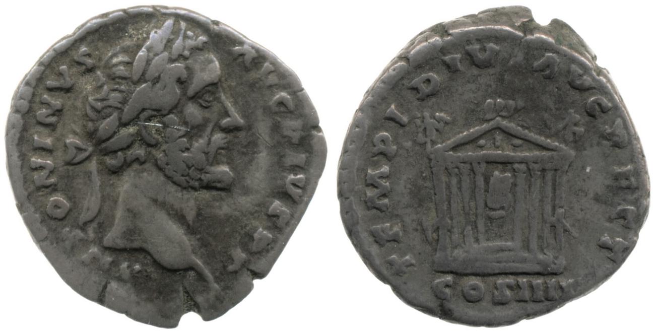 аверс RIC III Antoninus Pius 144