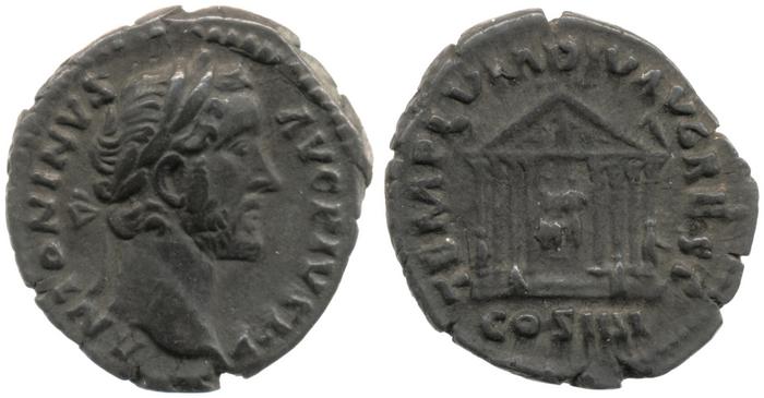 реверс RIC III Antoninus Pius 143