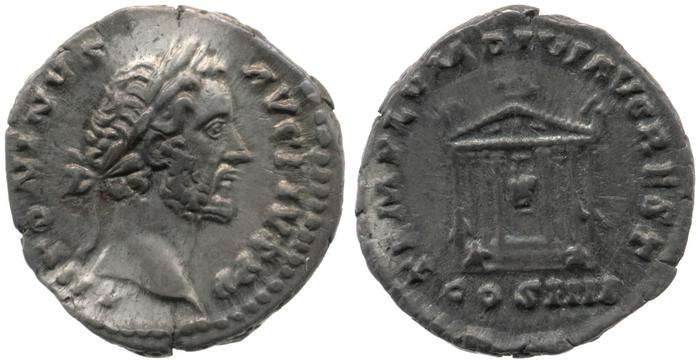 RIC III Antoninus Pius 144, реверс, bm