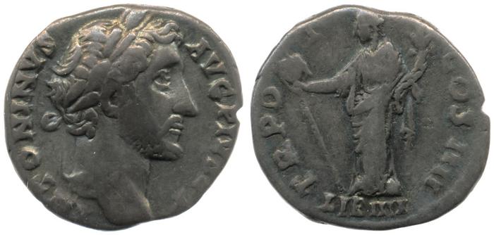 RIC III Antoninus Pius 156, реверс, bm