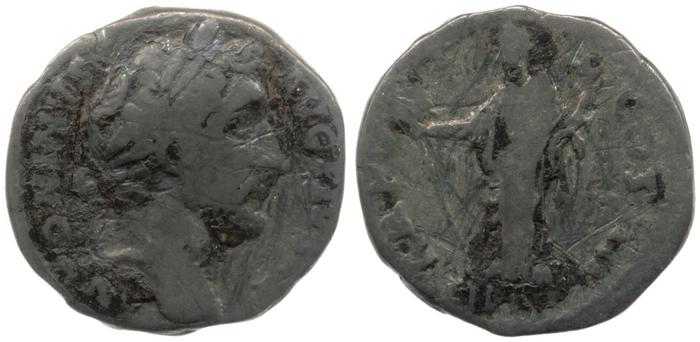 RIC III Antoninus Pius 156, реверс, bm